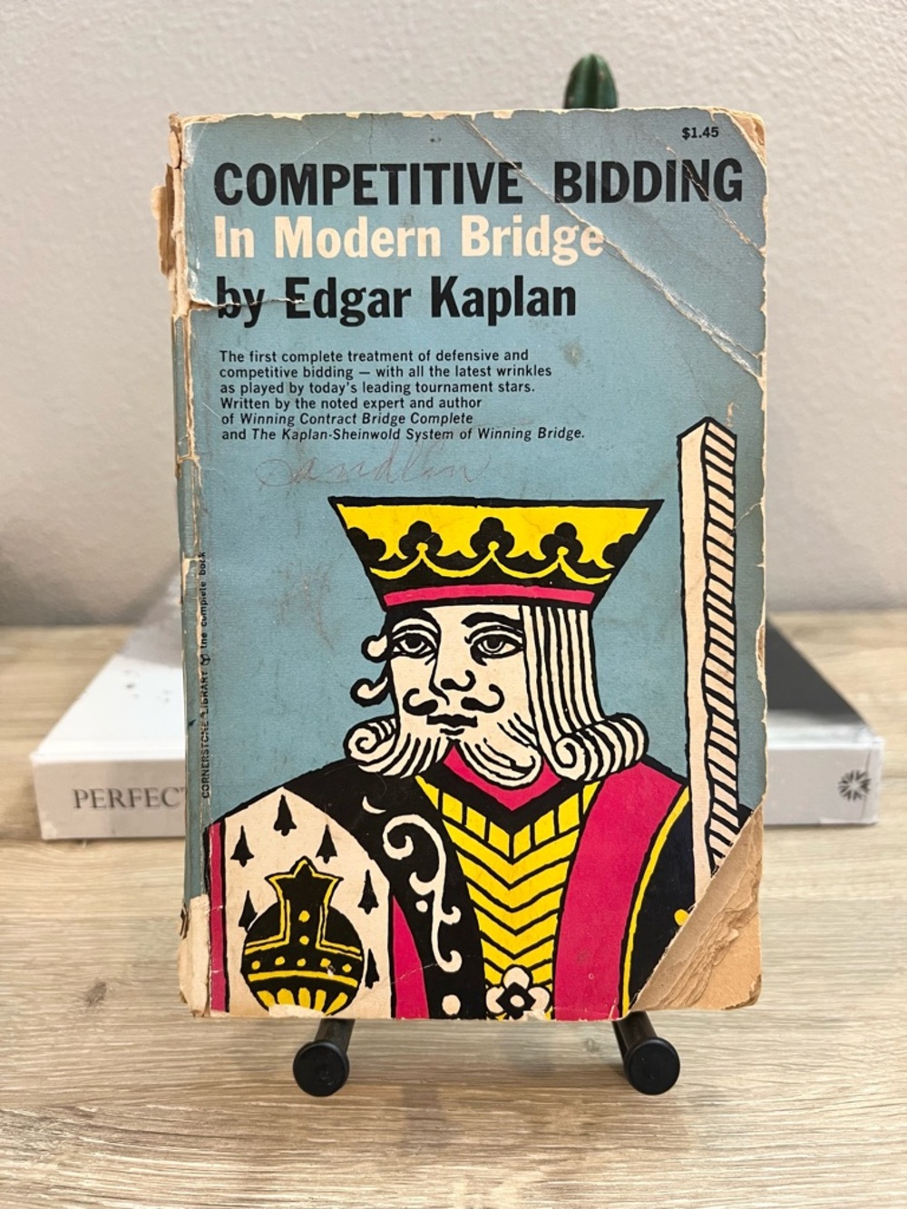 Vintage 1977 Competitive Bidding in Modern Bridge Edgar Kaplan Paperback